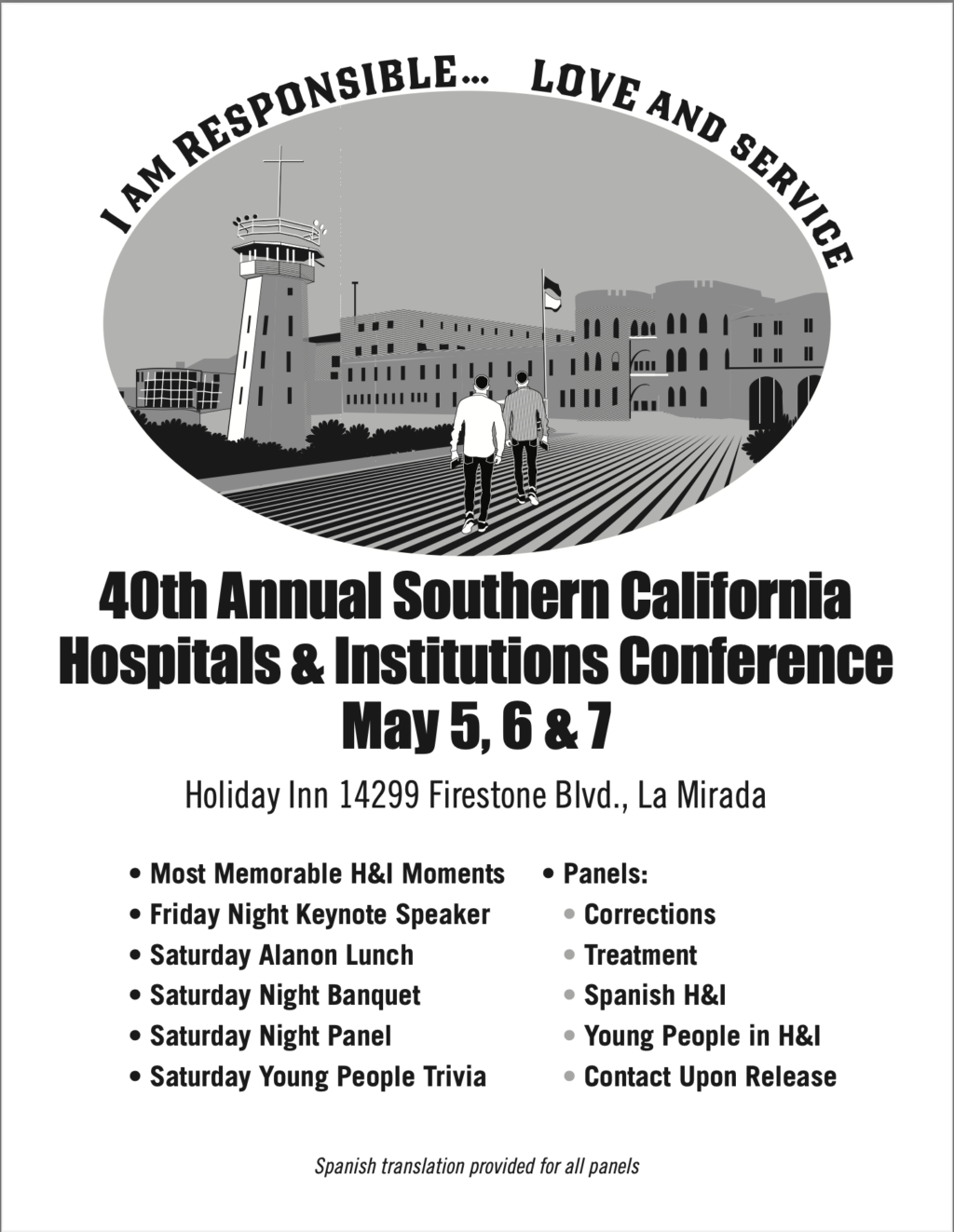 40th Annual Southern California H&I Conference
